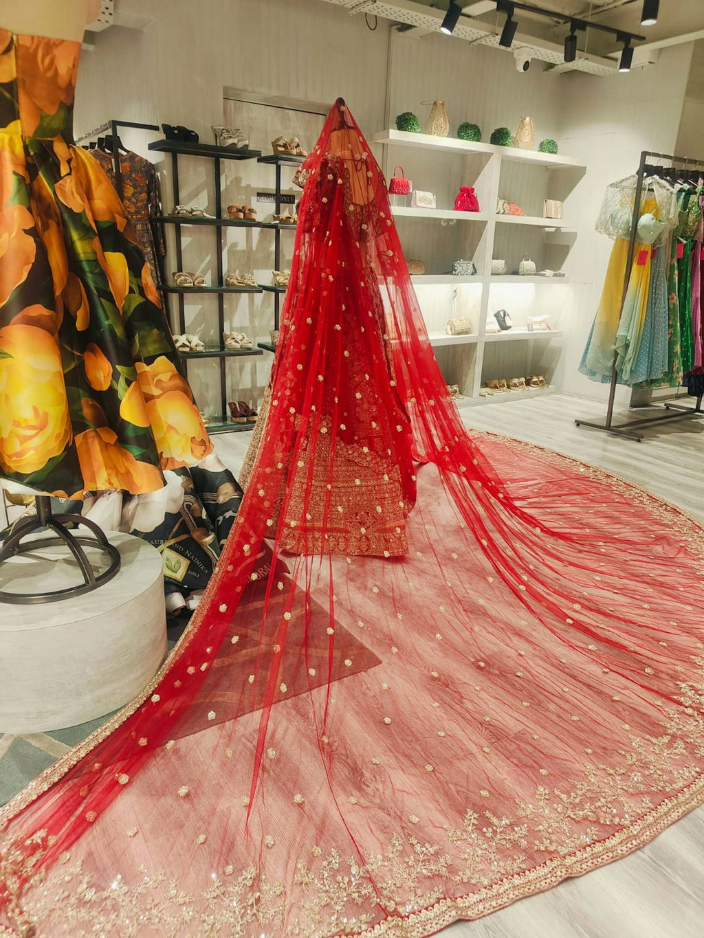 Kalighata Maroon Raw Silk Zardosi Embroidered Lehenga Set